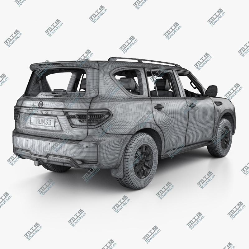 images/goods_img/202104021/3D model Nissan Patrol Ti L with HQ interior 2020/4.jpg